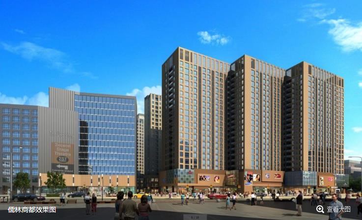 南阳儒林商都户型装修设计效果图