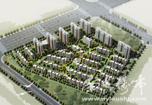 南阳绿都如意湾户型装修设计效果图