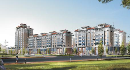 南阳帝苑锦城户型装修设计效果图