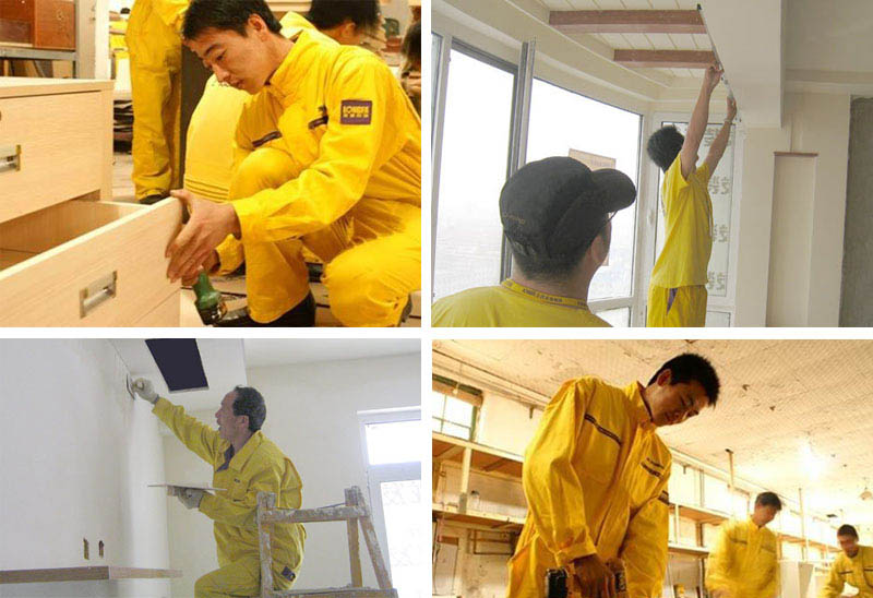 龙发装饰装修工地