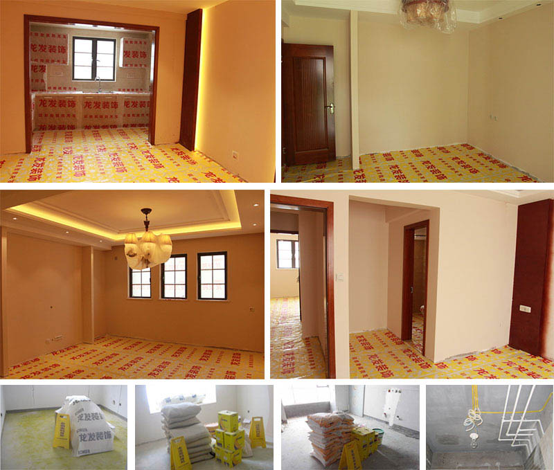 龙发装饰工地成品保护