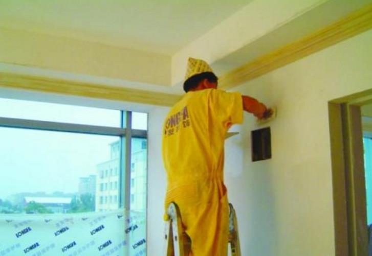 油漆工施工