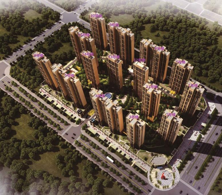 南阳邓州御豪庭户型装修设计效果图