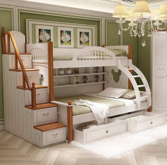 儿童房装修上下床