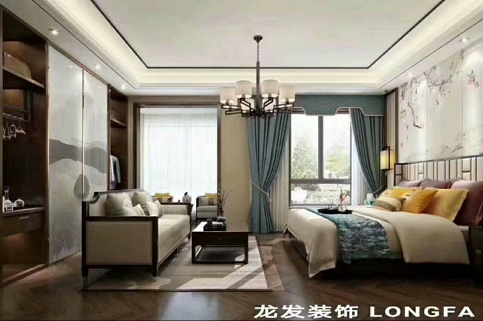新中式风格卧室装修