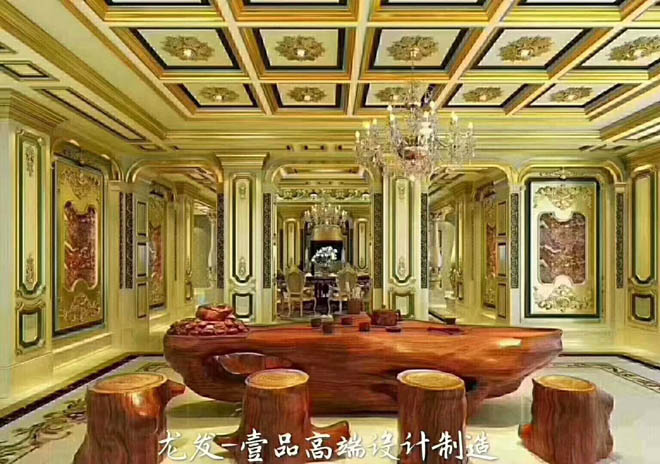龙发装饰高端设计中心作品