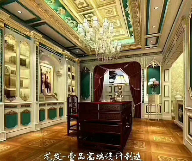 龙发装饰高端设计中心作品