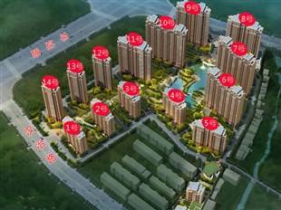 南阳兰乔圣菲户型装修设计效果图