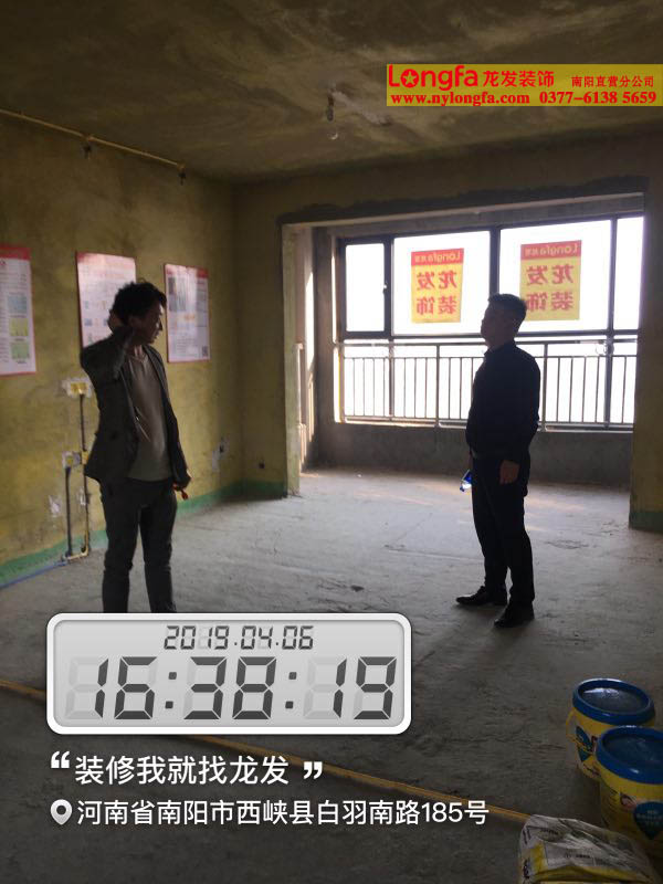 西峡装修精品装修工地