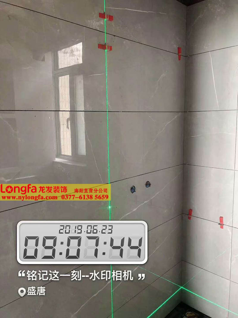 南阳龙发瓦工工作验收