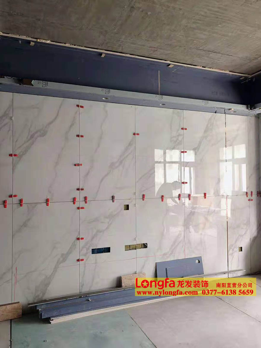 南阳凯旋公馆装修工地