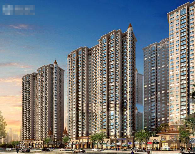 南阳港岛幸福里户型装修设计效果图