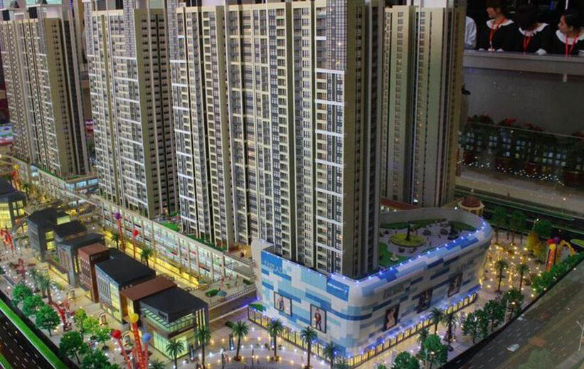 南阳文华南阳天地小区户型装修设计效果图